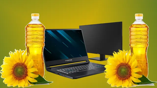 Как техника работает в масле?