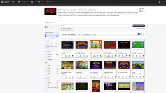 Игры для MS DOS